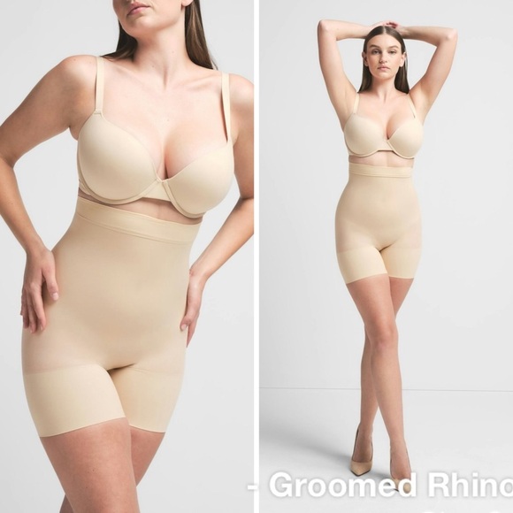 Skims High Waist Mid Thigh Short Size 2X - Picture 1 of 5